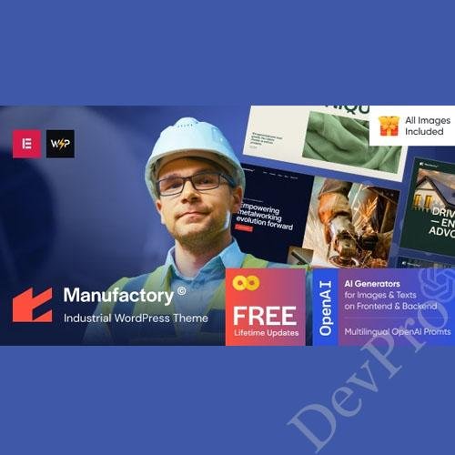 Manufactory - Industrial WordPress Theme Manufactory - Industrial WordPress Theme