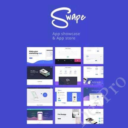 Swape - App Showcase & App Store WordPress Theme