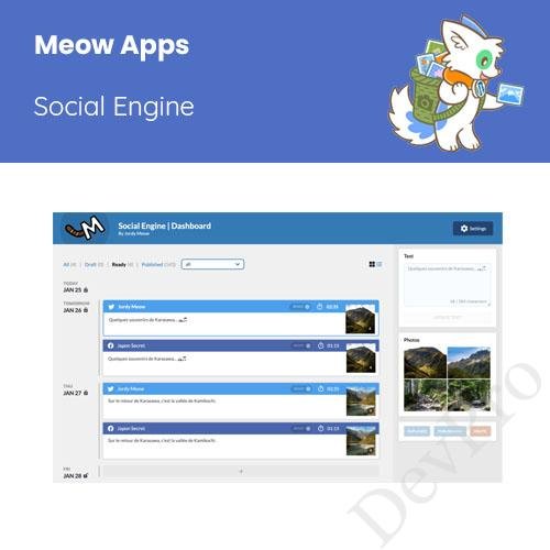 Meow-Social-Engine Meow-Social-Engine