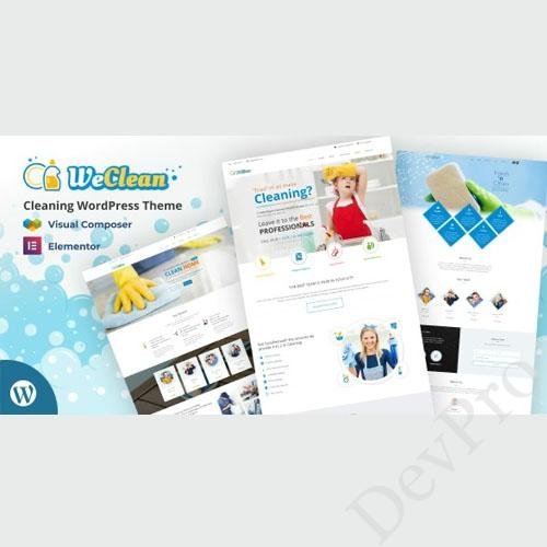 We-Clean We Clean – Cleaning WordPress - Image 1