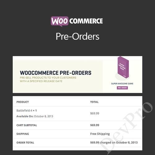 WooCommerce-Pre-Orders WooCommerce-Pre-Orders