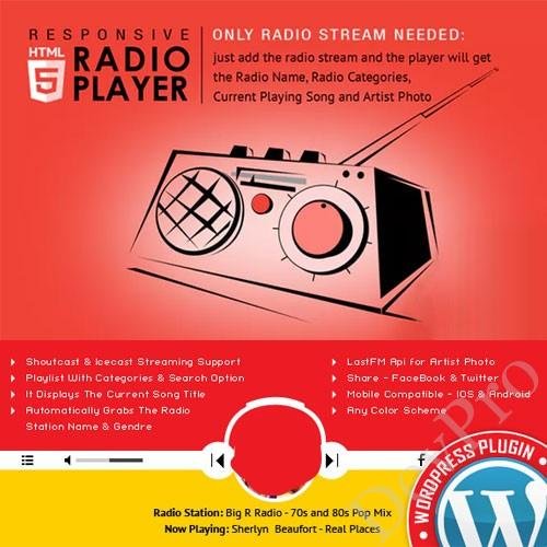 Radio-Player-Shoutcast-Icecast-WordPress-Plugin Radio Player Shoutcast & Icecast WordPress Plugin - Image 1