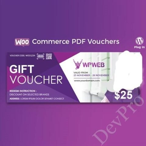 WooCommerce PDF Vouchers