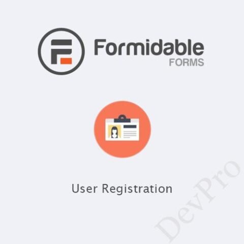 Formidable Forms - User Registration