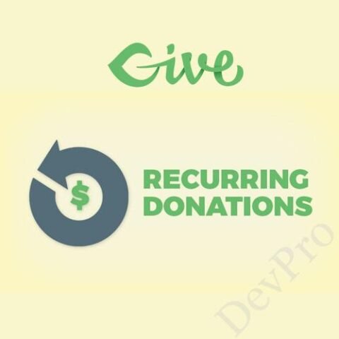 Give - Recurring Donations