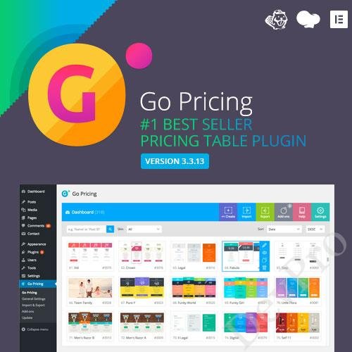 Go Pricing - WordPress Responsive Pricing Tables Go Pricing - WordPress Responsive Pricing Tables - Image 1