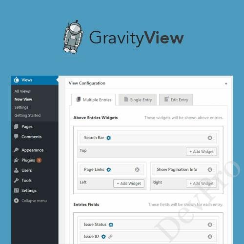 Gravity View WordPress Plugin Gravity View WordPress Plugin - Image 1