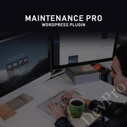Maintenance PRO - WordPress plugin Maintenance PRO - WordPress plugin - Image 1