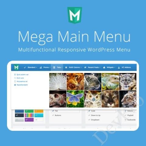 Mega Main Menu - WordPress Menu Plugin