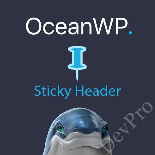 OceanWP Sticky Header OceanWP Sticky Header - Image 1