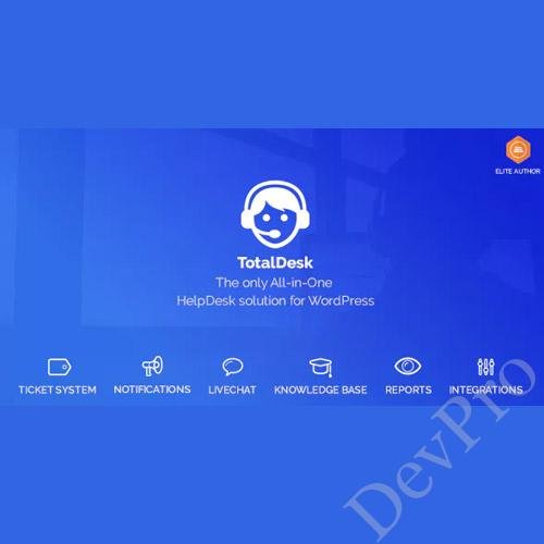 TotalDesk – Helpdesk, Live Chat, Knowledge Base & Ticket System TotalDesk – Helpdesk, Live Chat, Knowledge Base & Ticket System - Image 1