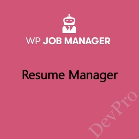 WP Job Manager Resume Manager Addon