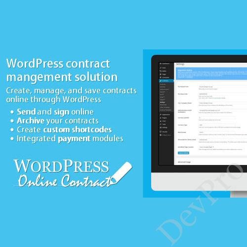 WP Online Contract WP Online Contract - Image 1