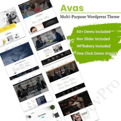 Avas | Multi-Purpose WordPress Theme