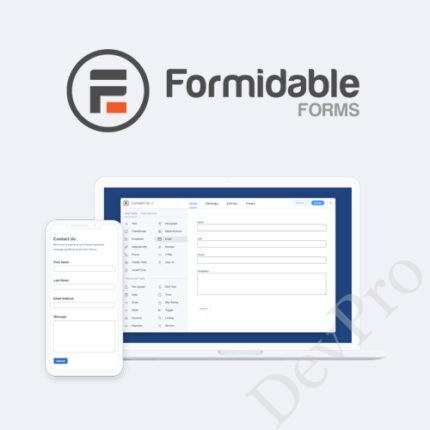Formidable Forms Pro - WordPress Form Builder Plugin