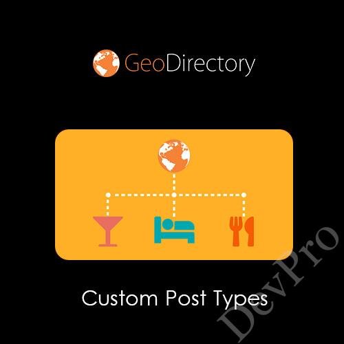 GeoDirectory Custom Post Types GeoDirectory Custom Post Types - Image 1