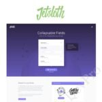 Jetsloth - Gravity Forms Collapsible Sections