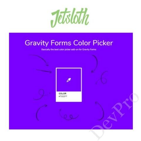 Jetsloth - Gravity Forms Color Picker