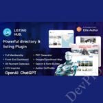 ListingHub - WordPress Business Directory Listing Plugin