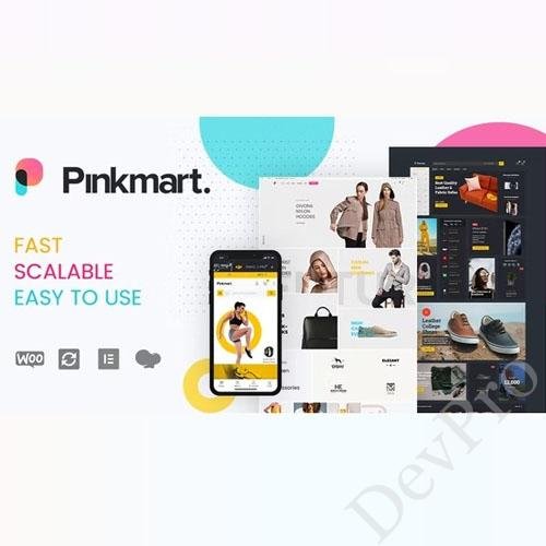 Pinkmart - AJAX theme for WooCommerce Pinkmart - AJAX theme for WooCommerce - Image 1
