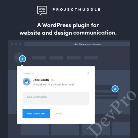 ProjectHuddle - A WordPress plugin for website and design communication