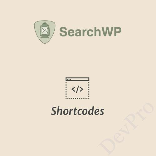 SearchWP Shortcodes
