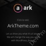 The Ark | WordPress Theme made for Freelancers