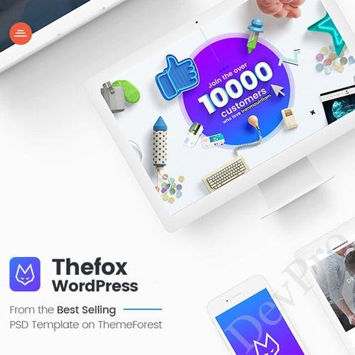 TheFox | Responsive Multi-Purpose WordPress Theme TheFox | Responsive Multi-Purpose WordPress Theme - Image 1