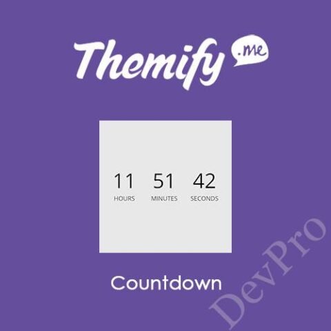 Themify Builder Countdown