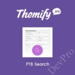 Themify Post Type Builder Search