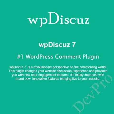 wpDiscuz - WordPress Comment Plugin
