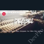 Decibel - Professional Music WordPress Theme