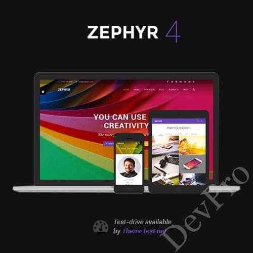 Zephyr | Material Design Theme Zephyr | Material Design Theme - Image 1