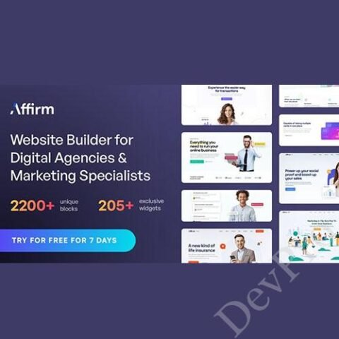 Affirm - Marketing & Digital Agency WordPress Theme