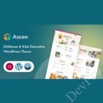Ascen - Childcare & Kids Education WordPress Theme