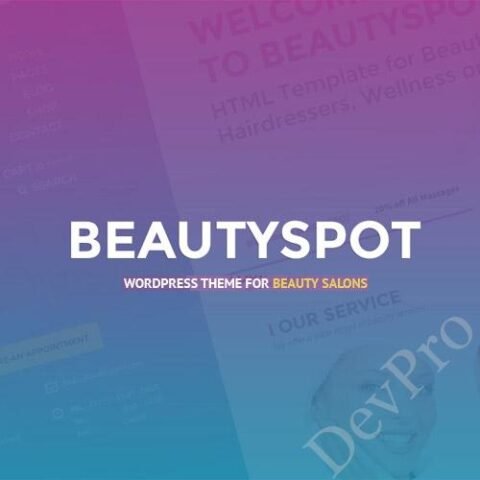 BeautySpot - WordPress Theme for Beauty Salons