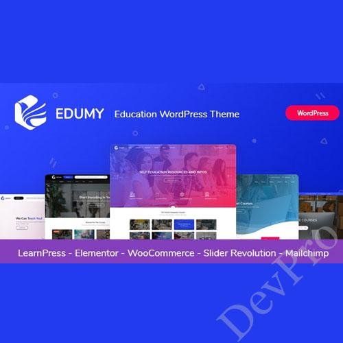 Edumy - LMS Online Education Course WordPress Theme Edumy - LMS Online Education Course WordPress Theme - Image 1