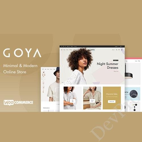 Goya - Modern WooCommerce Theme Goya - Modern WooCommerce Theme - Image 1