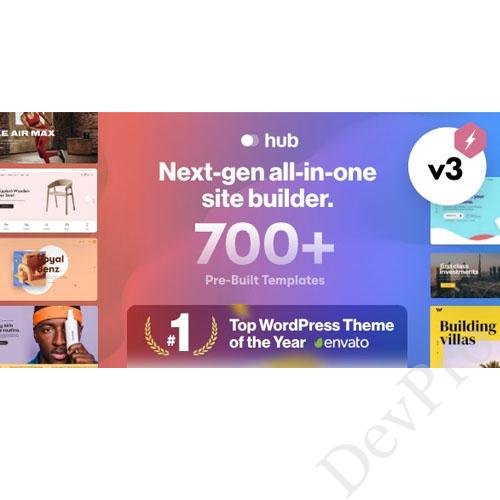 Hub - Responsive Multi-Purpose WordPress Theme Hub - Responsive Multi-Purpose WordPress Theme - Image 1