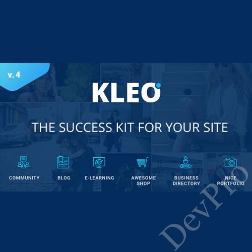 KLEO - Pro Community Focused - Multi-Purpose BuddyPress Theme