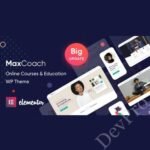 MaxCoach - Online Courses, Personal Coaching & Education WP Theme