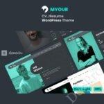 Myour - CV WordPress Theme