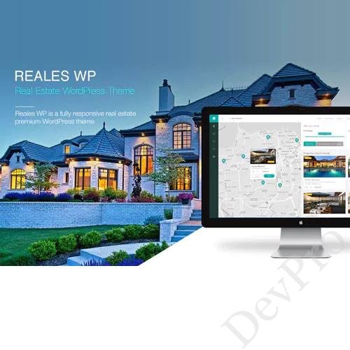 Reales WP - Real Estate WordPress Theme Reales WP - Real Estate WordPress Theme - Image 1