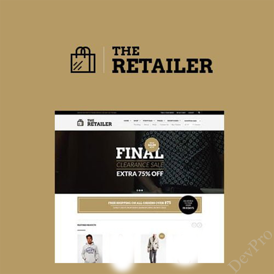 the retailer The Retailer - Premium WooCommerce Theme - Image 1