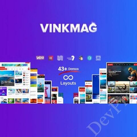 Vinkmag - Multi-concept Creative Newspaper News Magazine WordPress Theme