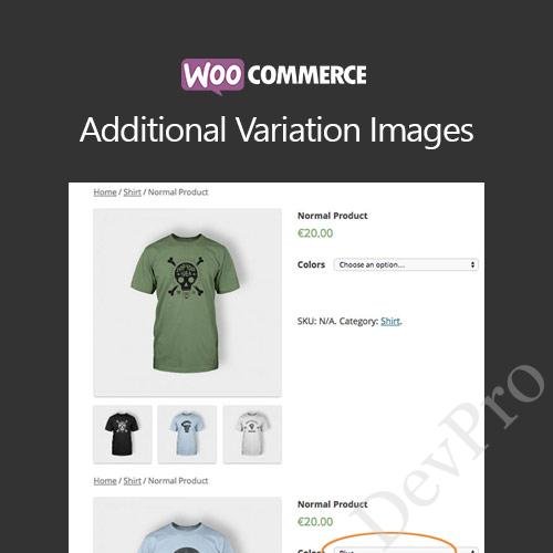 WooCommerce Additional Variation Images WooCommerce Additional Variation Images - Image 1