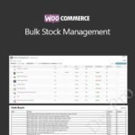 WooCommerce Bulk Stock Management