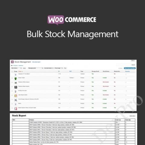WooCommerce Bulk Stock Management