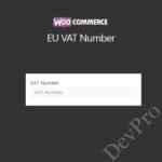 WooCommerce EU VAT Number