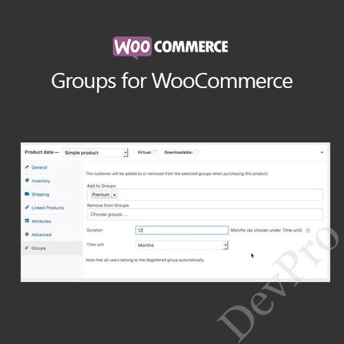 WooCommerce Groups for WooCommerce WooCommerce Groups for WooCommerce - Image 1